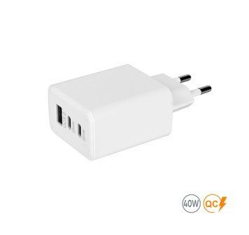 Мережевий зарядний пристрій 40W Real, TM TEG 8057-01 фото
