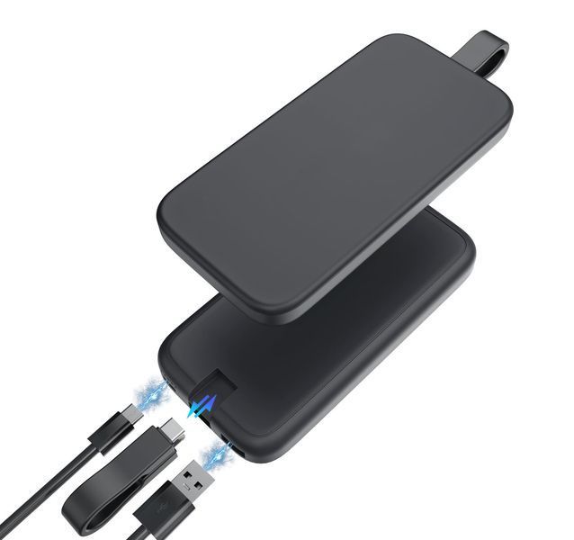 Повербанк з підсвіткою Starlight 10000 mAh, ТМ TEG 8075-106 фото