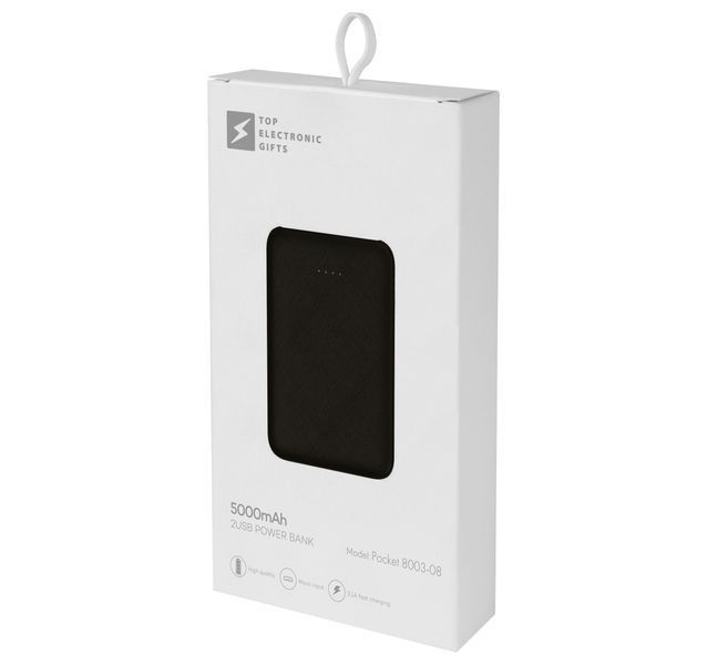 Універсальний зарядний пристрій Pocket 5000 mAh, TM TEG 8003-01 фото