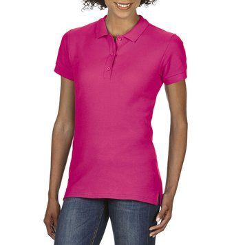 Поло жіноче Premium Cotton 223, TM Gildan 85800L-213C фото