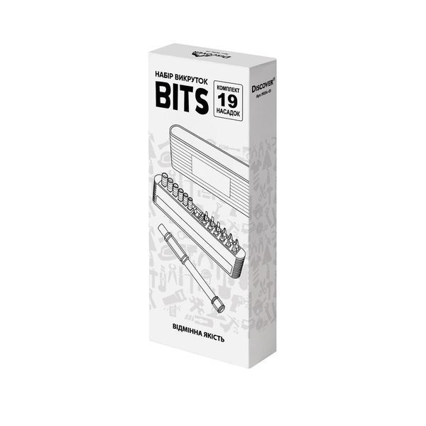 Набір інструментів Bits, TM Discover 9034-01 фото